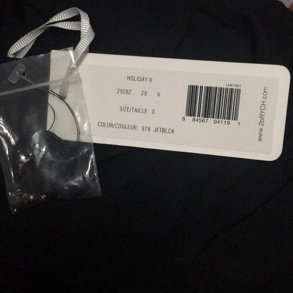 $345 Anthropologie 2brych Sz 0 Velvet party dress gorgeous new nwt pleated lbd - Picture 2 of 16